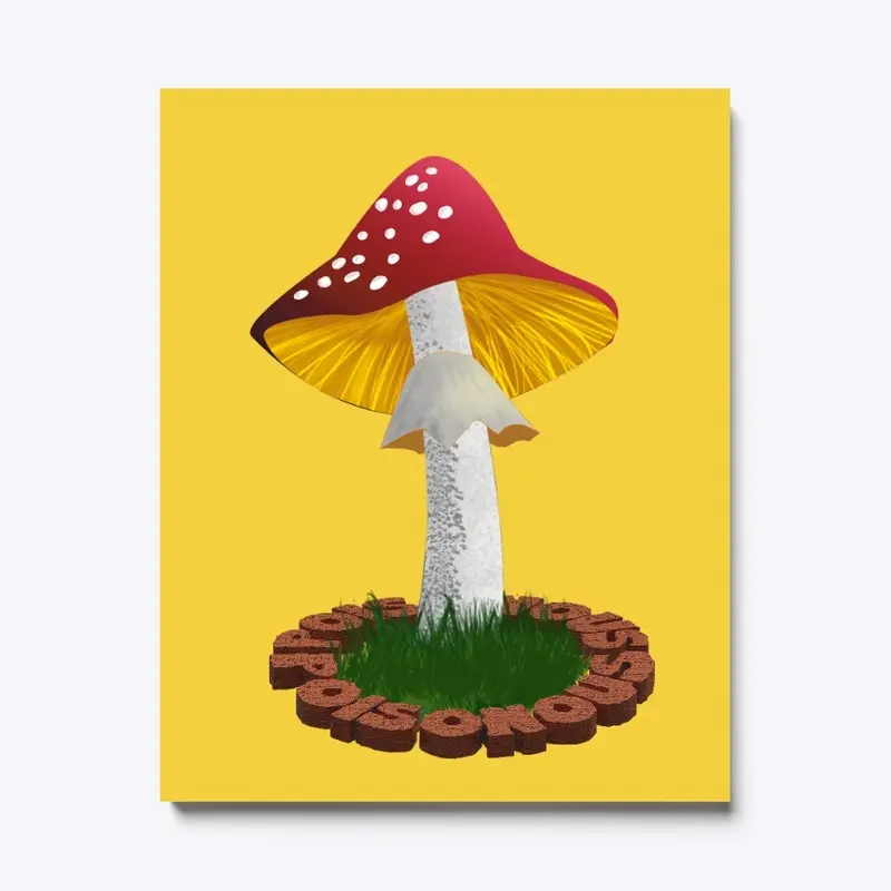 Fly agaric mushroom